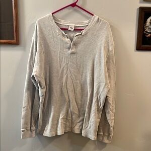 Old Navy Gray Long Sleeve Tee